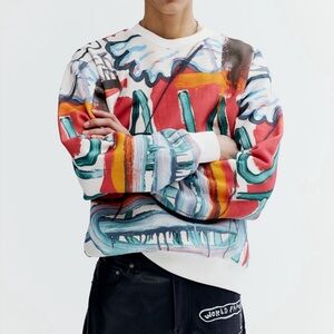 Basquiat cotton sweat shirt